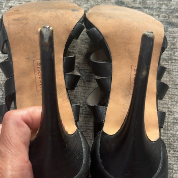 Steve Madden “Gorgeous, weave strap heel sandals sz 9 - Picture 9 of 11